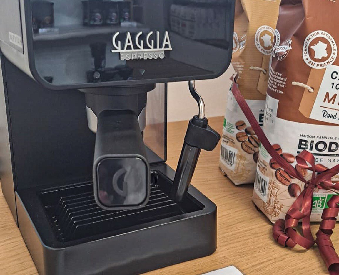 machine gaggia style noir